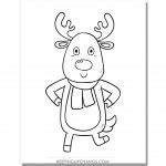 49+ Free Reindeer Coloring Page, Sheets [MOST POPULAR Printables!]