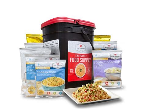 Wise Company 170 Serving Freeze Dried Emergency Food Kit - Walmart.com