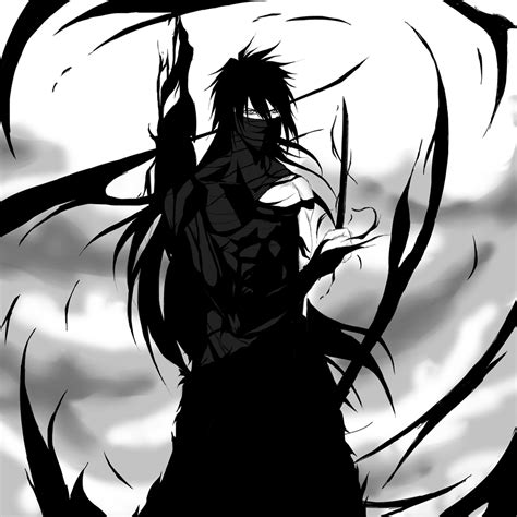 Bleach Ichigo Final Getsuga Tenshou Drawing