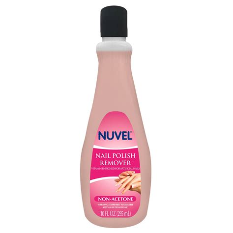 NUVEL NON ACETONE NAIL POLISH REMOVER 10 OZ BOTTLE - Walmart.com