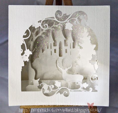 The other side of me : Crafty SVG Designs 3D layered christmas card - Snapdragon Snippets