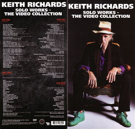 T.U.B.E.: Keith Richards - Solo Works - The Video Collection (4xDVDfull ...