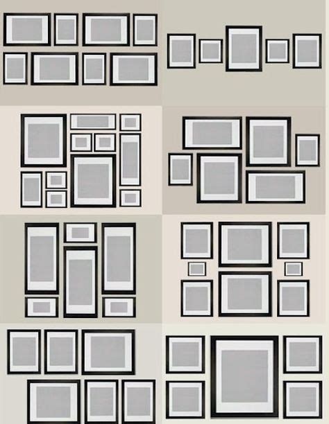 18 Photo Wall layouts ideas | wall gallery, picture arrangements, home deco