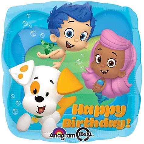 Bubble Guppies Foil Mylar 18" Balloon | Bubble guppies birthday party, Bubble guppies party ...