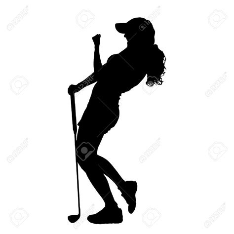 female golfer silhouette clipart 10 free Cliparts | Download images on Clipground 2024