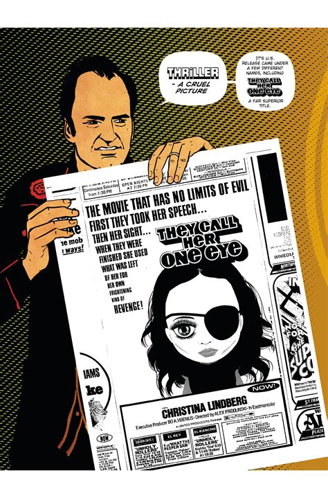 Look Inside 'Quentin By Tarantino' The Comic Based on the Director's Life