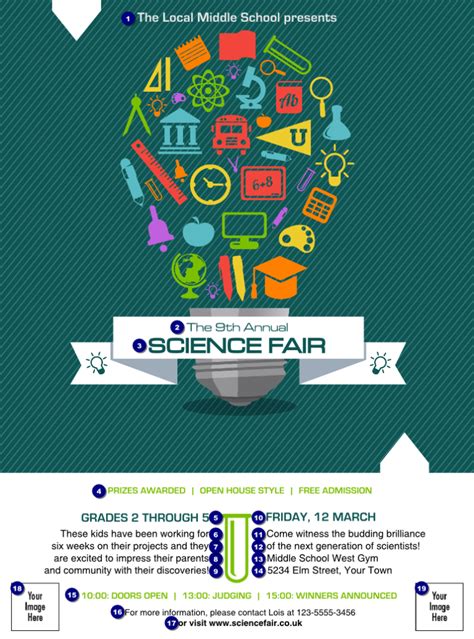 Science Fair Banner Template | Atlantaauctionco.com