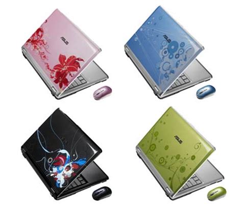 Asus F6 scented notebooks in four attractive designs - TechGadgets