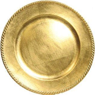 Gold Leaf Plate Charger | Shop Hobby Lobby | Gold charger plate, Charger plates, Gold chargers