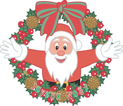 Merry Christmas - French - Openclipart