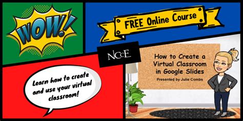 Free PD Micro Course: How to Create a Virtual Classroom w/Google Slides - NCCE's Tech Savvy ...