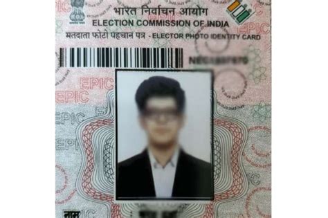 Indian Voter Id Card