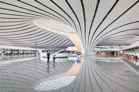 zaha hadid architects' daxing airport with the world's largest terminal opens in beijing