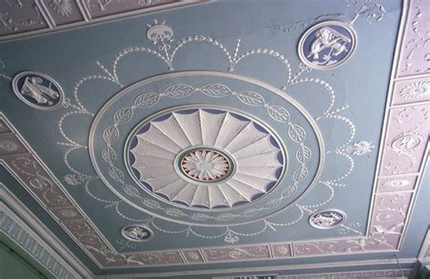 Photo of Beckenham Place Adam style Georgian ceiling | Ceiling design, Ceiling design living ...