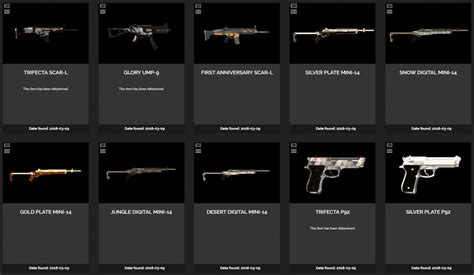 New weapon skins in the future updates