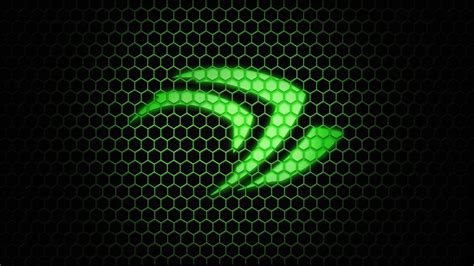 Green Nvidia logo, hexagon background, green logo #Green #Nvidia #Logo ...