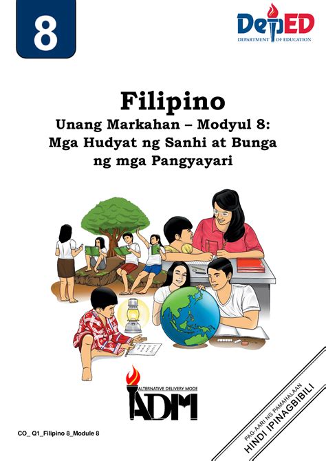 Filipino 8 q1 -Mod8 Mga-Hudyat-ng-Sanhi-at-Bunga-ng-mga-Pangyayari - CO ...