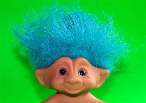 Blue-haired Troll Free Stock Photo - Public Domain Pictures
