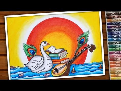 Basant Panchami Drawing / Basant Panchmi Drawing Very Easy For ...