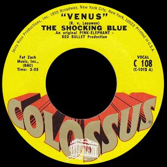 Reading between the Grooves: Shocking Blue: Venus