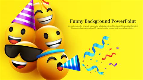 Amazing Funny Background PowerPoint Presentation Template