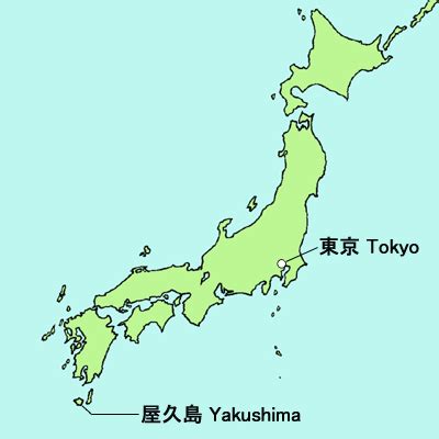 Yakushima 屋久島, the UNESCO World Natural Heritage site