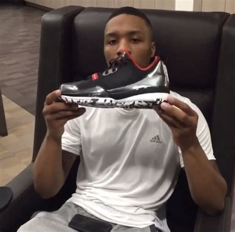 Damian Lillard Shows new Signature Shoe: adidas D Lillard 1 | SneakerFiles