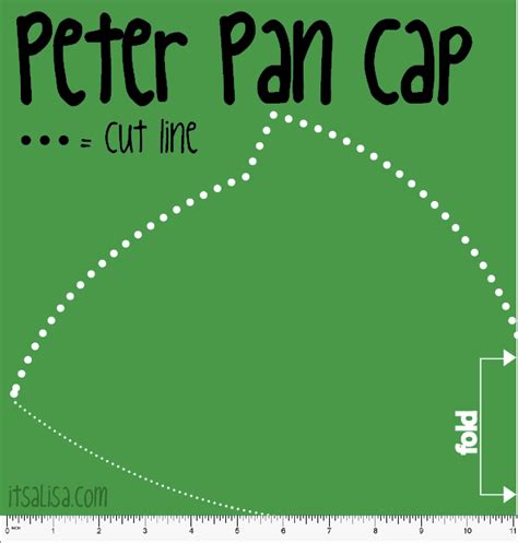 Peter Pan Hat Pattern Printable