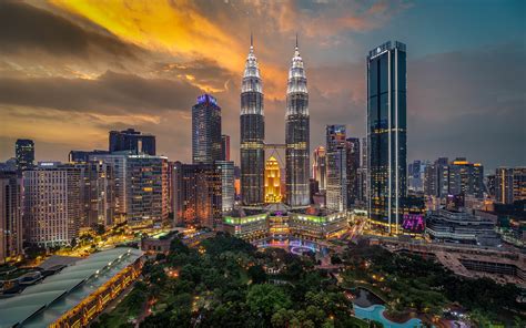 Petronas Twin Towers Kuala Lumpur Malaysia 4k Ultra Hd Wallpapers For High Resolution Computer ...