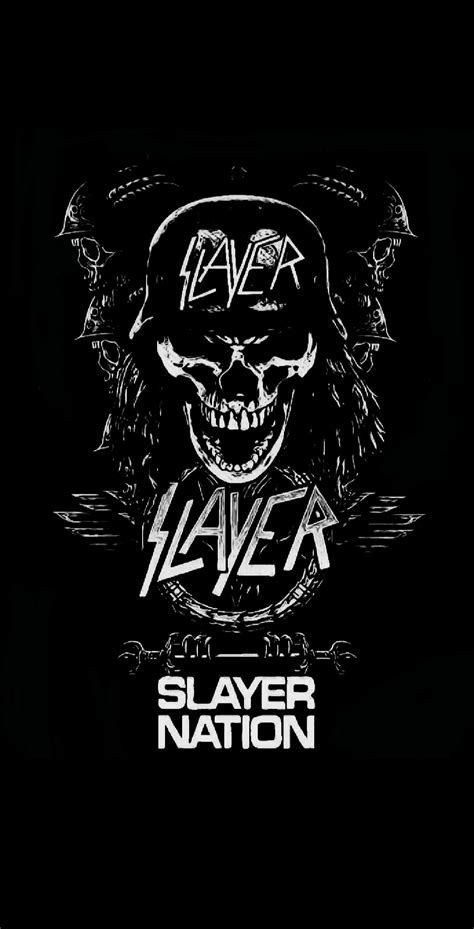 Pin by Kevin on Slayer | Band wallpapers, Slayer band, Band stickers