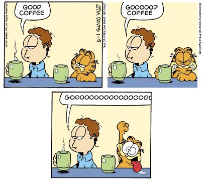 garfield-coffee.gif gif by 1jayare | Photobucket