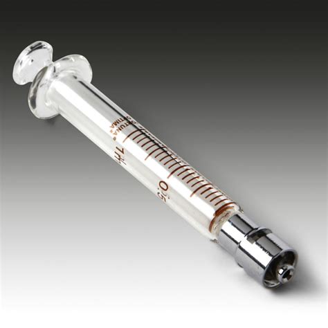 Glass Syringes, Metal Luer Lock