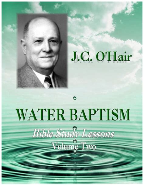 Water Baptism, Book 2 | Bible Doctrines to Live By