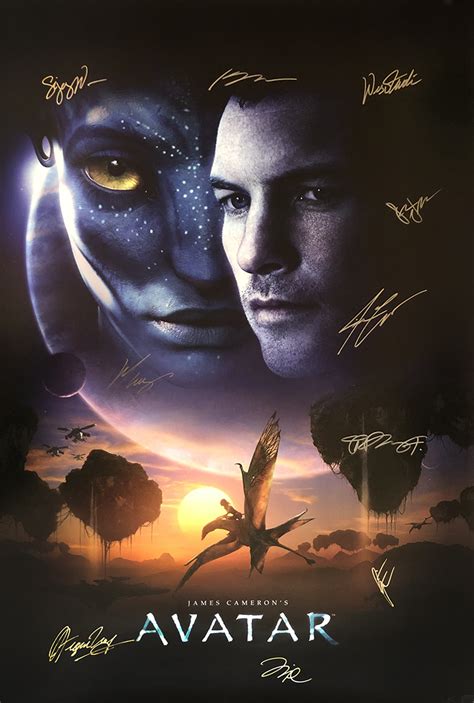 AVATAR MOVIE POSTER SIGNED - Posters