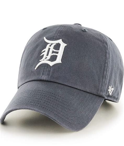 Detroit Tigers 47 Brand Home Vintage Clean Up Adjustable Hat - Detroit ...