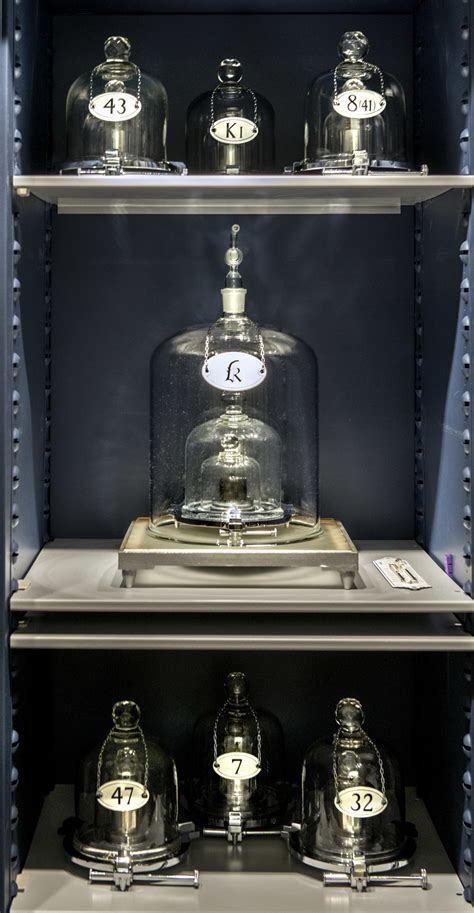 The international prototype of the IPK kilogram, kept at the BIPM near... | Download Scientific ...