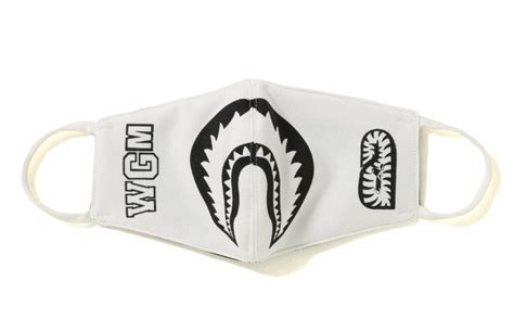 Authentic Bape Shark Masks White/Black Colorway – A Bathing Ape | Shark mask, Bape, Bape shark