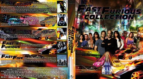 The Fast And The Furious Collection - Movie Blu-Ray Custom Covers - The Fast And The Furious ...