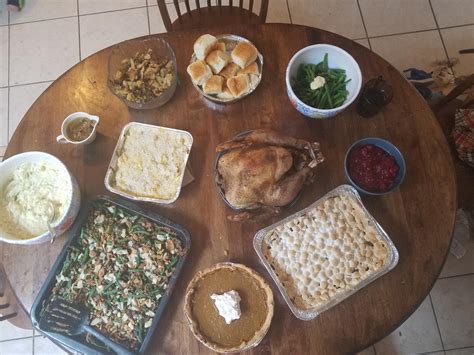 Cooked my very first Thanksgiving dinner today, it was perfect ...