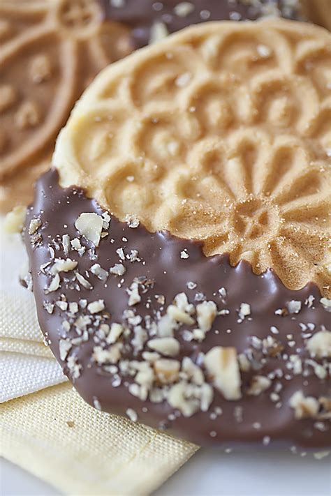 Pizzelle Cookie Recipe Chocolate - foodrecipestory