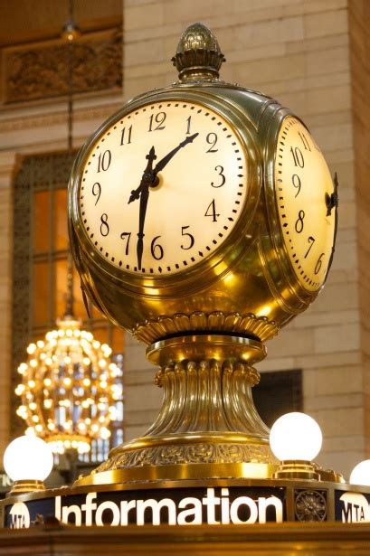 Grand Central Terminal Clock Free Stock Photo - Public Domain Pictures