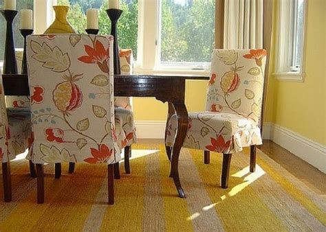 Dining chair covers add style and elegance to the dining room