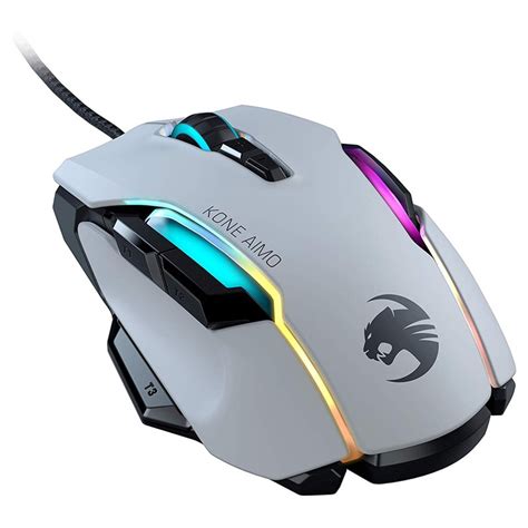 White Gaming Mouse Rgb