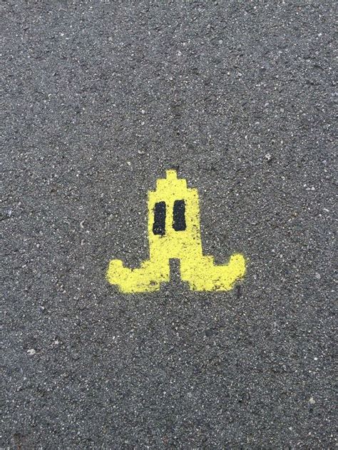 Banana Peel #MarioKart in the Bike Lane | Super mario brothers, Banana ...