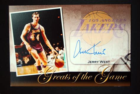 Mark's TTM Autograph Collection: Jerry West