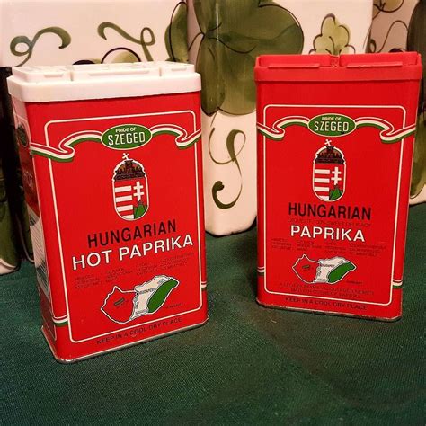 Hungarian paprika can be either hot or sweet. This isn't the store brand stuff labeled "paprika ...