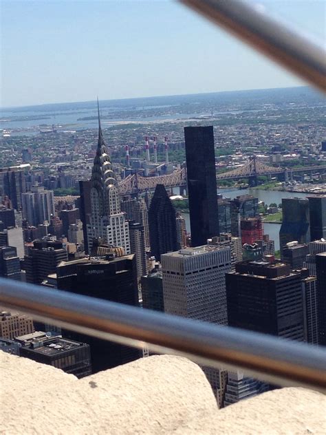 View from the Empire State Building top floor, unbelievable | Places to ...