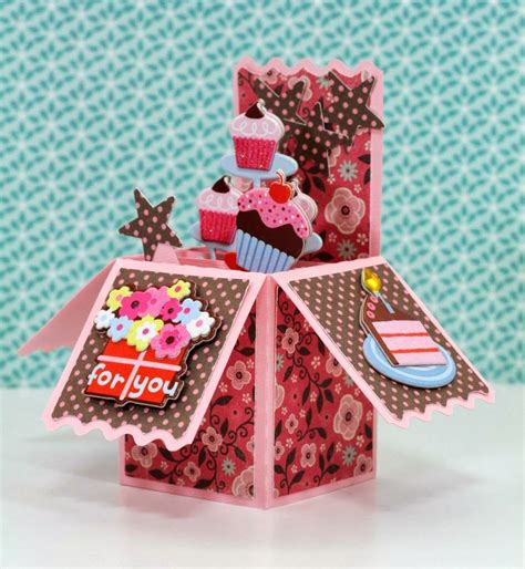 The Paper Boutique: Make it in Minutes Monday | Box cards tutorial, Boxed birthday cards, Pop up ...