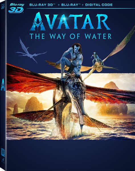 Avatar The Way of Water 3D Blu-ray