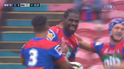 NRL Highlights: Knights v Warriors - Round 1